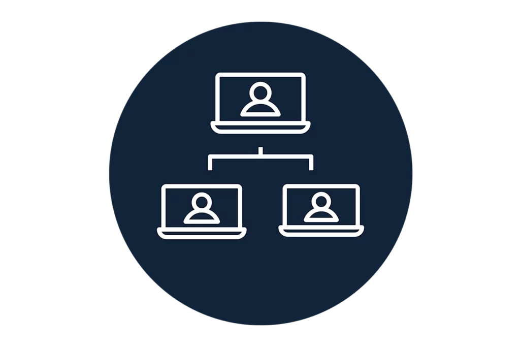 Mehrere Sachbearbeiter in der Zeiterfassung