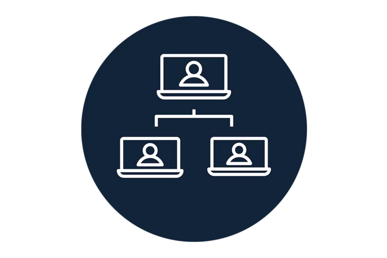 Mehrere Sachbearbeiter in der Zeiterfassung