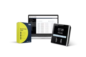 Starterset zur Zeiterfassung mit Terminal plus7 in schwarz