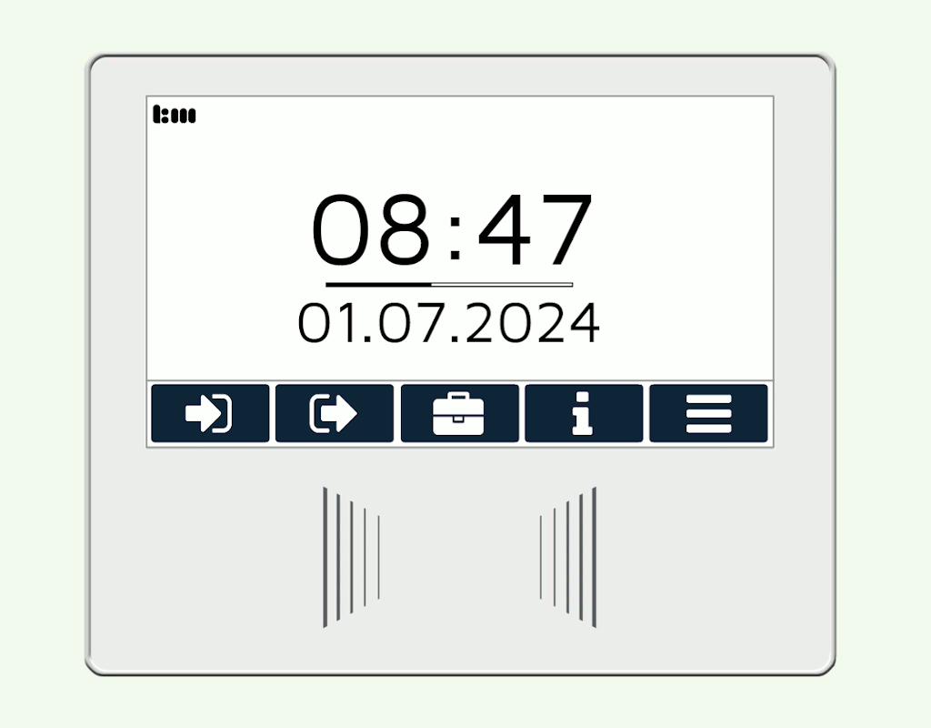 Grafische Animation zur Einsicht des Sicherheitscodes