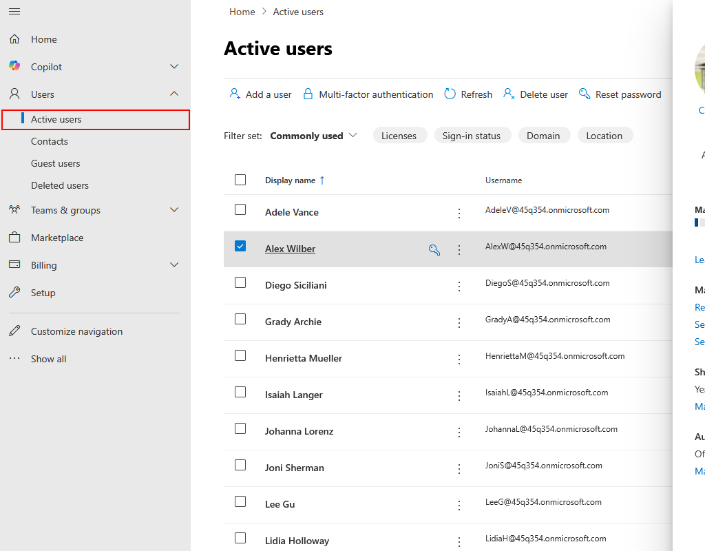 Konfiguration des Mailversands