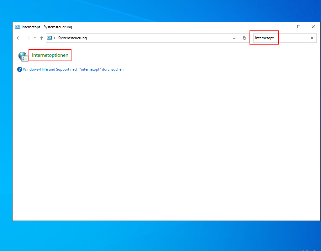 Einrichtung des Mailversands