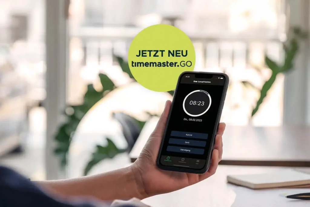 Jetzt neu: timemaster Go - Zeiterfassung so einfach wie noch nie